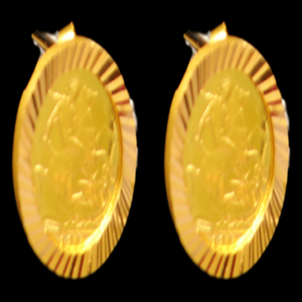 21K Gold Earrings