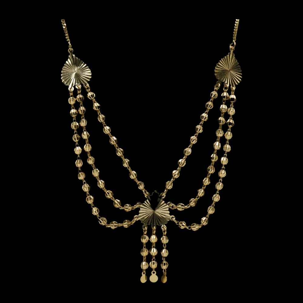 21K Short Necklace Set – FL28367