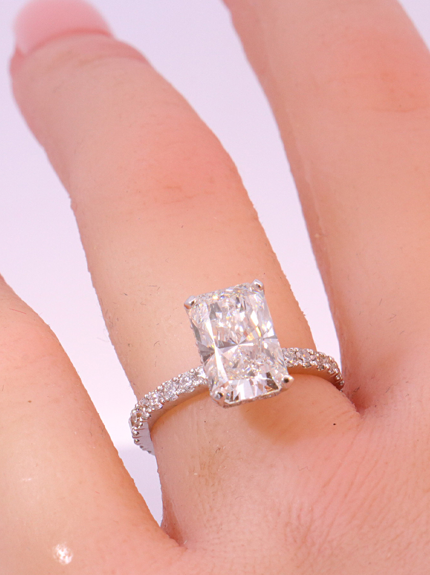Lab-Grown Diamond Engagement Ring – SW13352 image 2 of 2