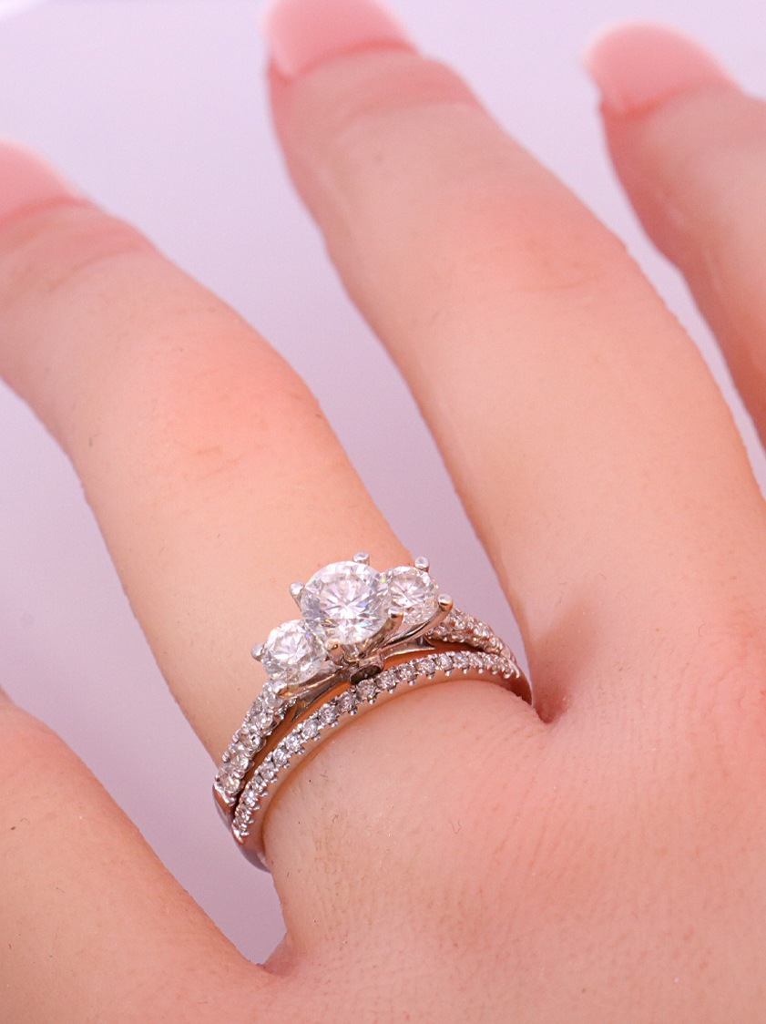 Diamond Bridal Set
