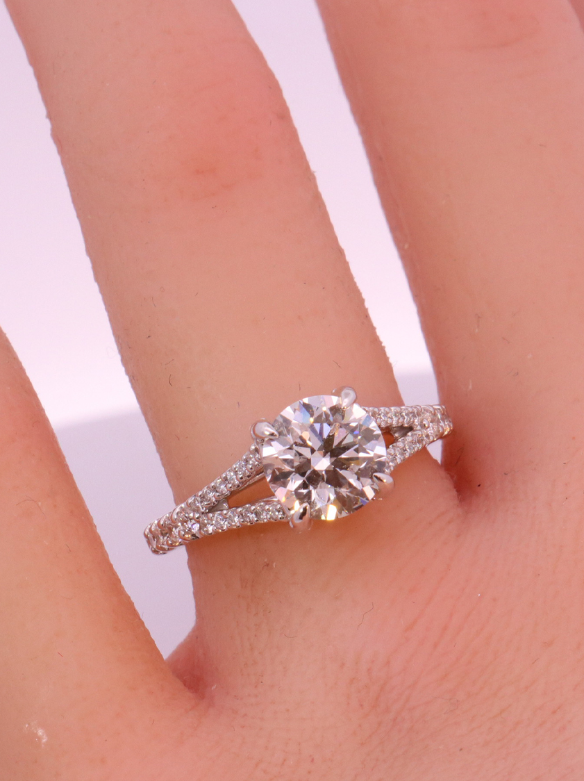 Lab-Grown Diamond Engagement Ring – SW13357 image 2 of 2