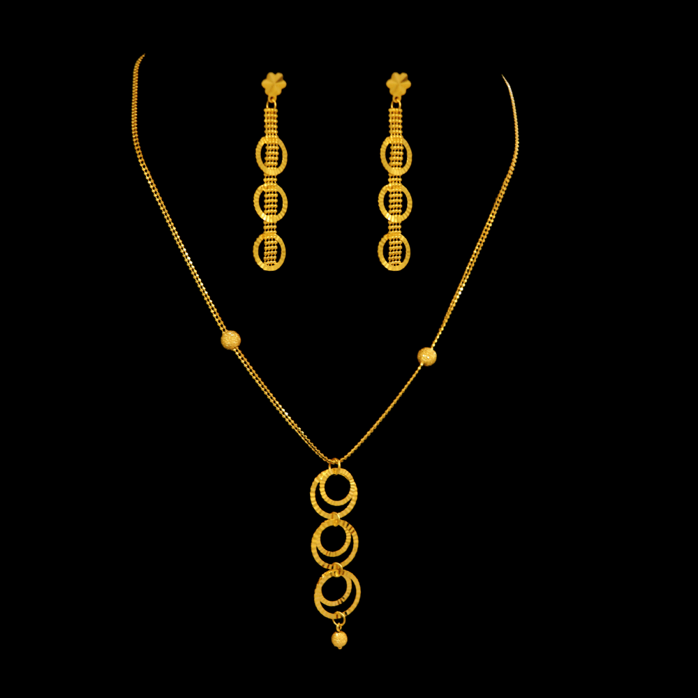 22K Short Necklace Set – SW32044