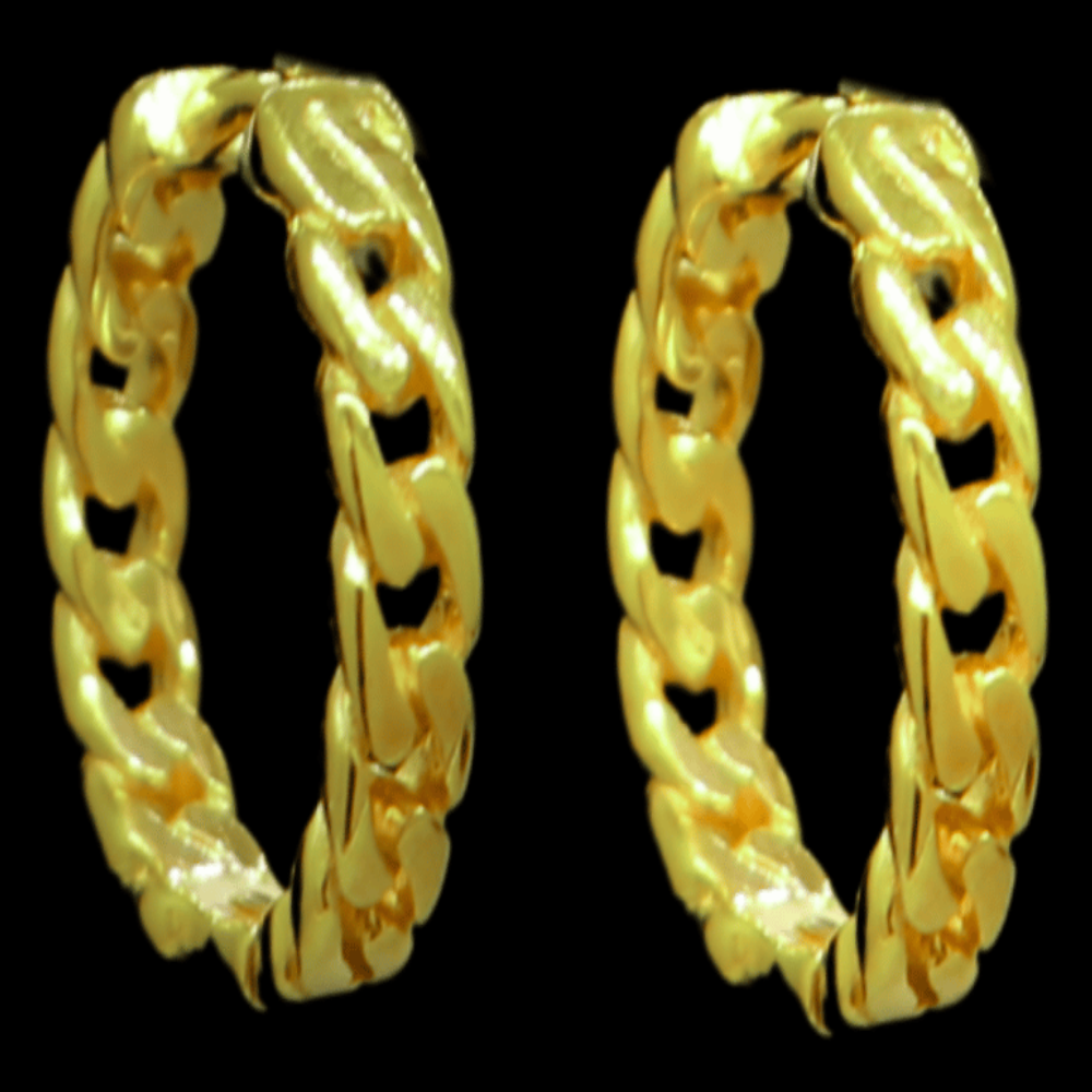 21K Gold Drop Earrings – SW33407