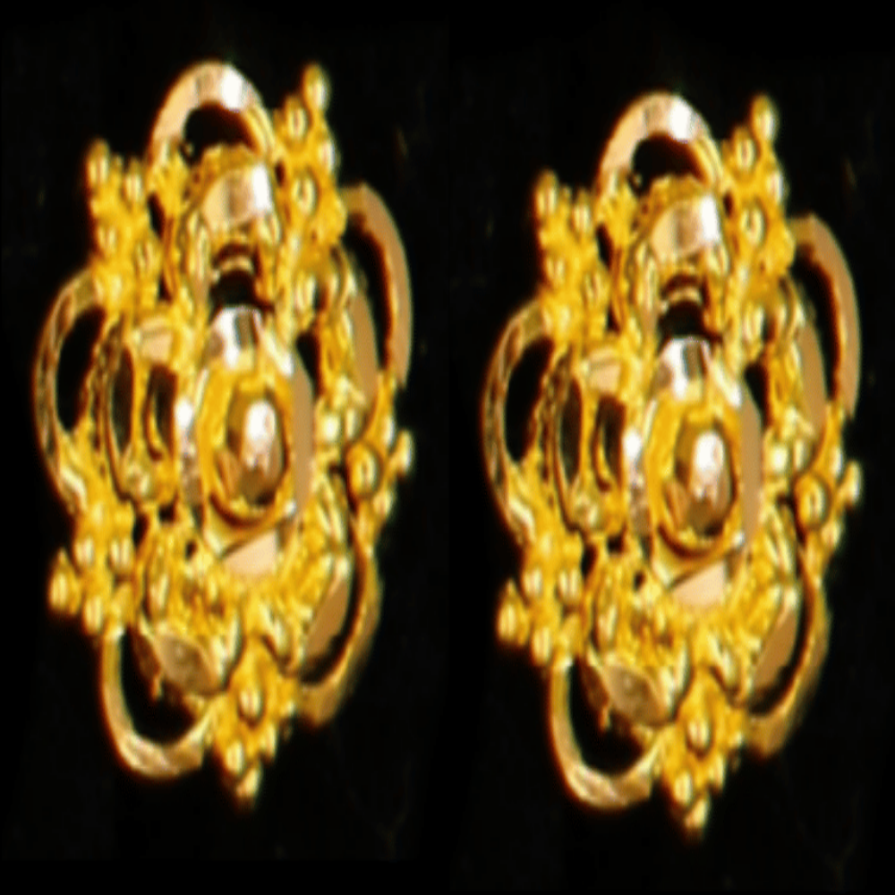 22K Gold Earrings - SW33499
