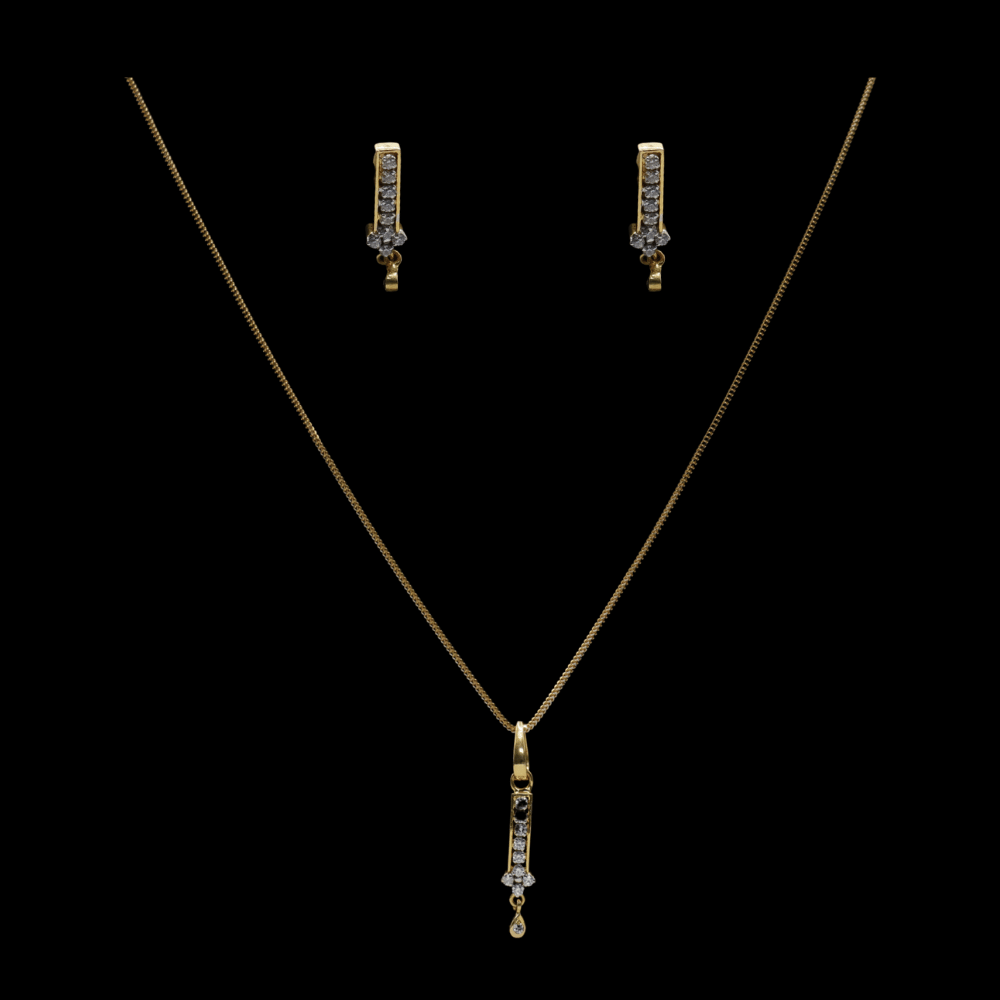 22K Gold Necklace Set