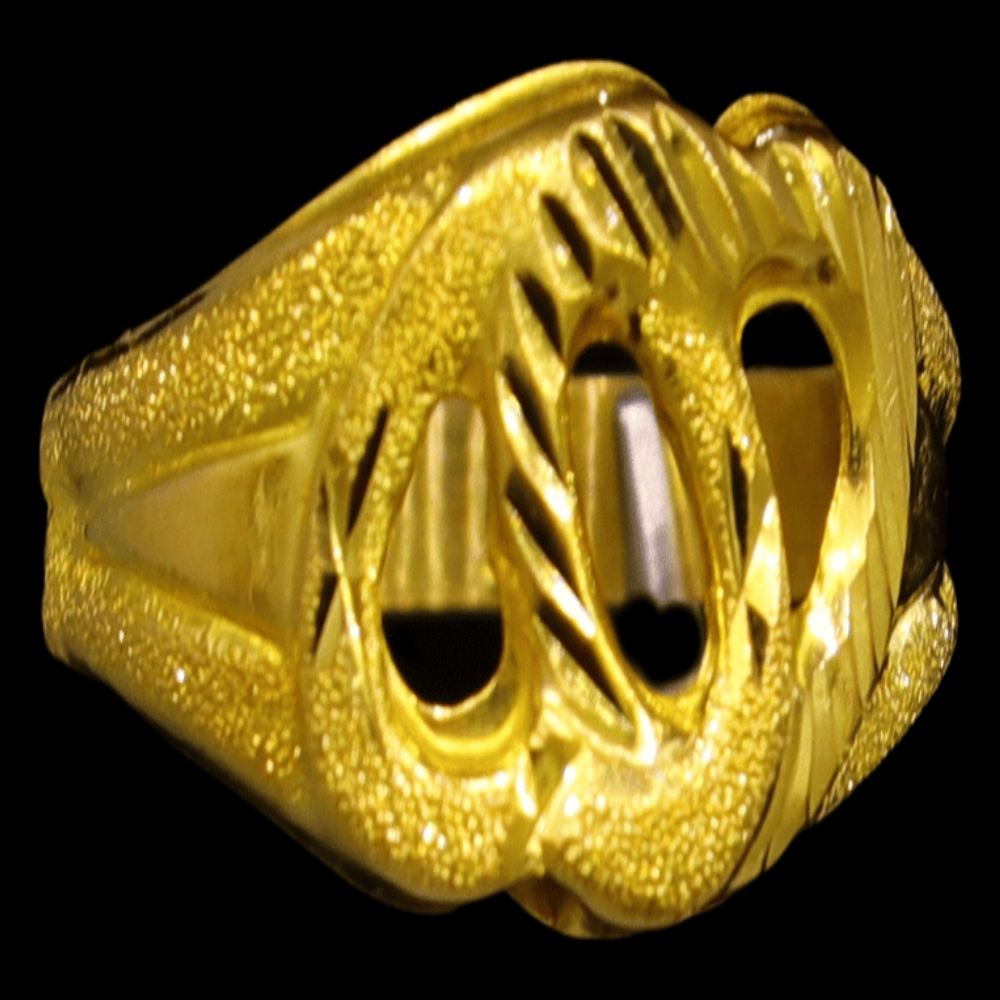 21K Yellow Gold Ring – Size 11 – SW29759