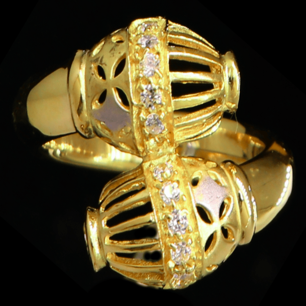 21K Yellow Gold Ring – Size 12 1/2 – SW32748