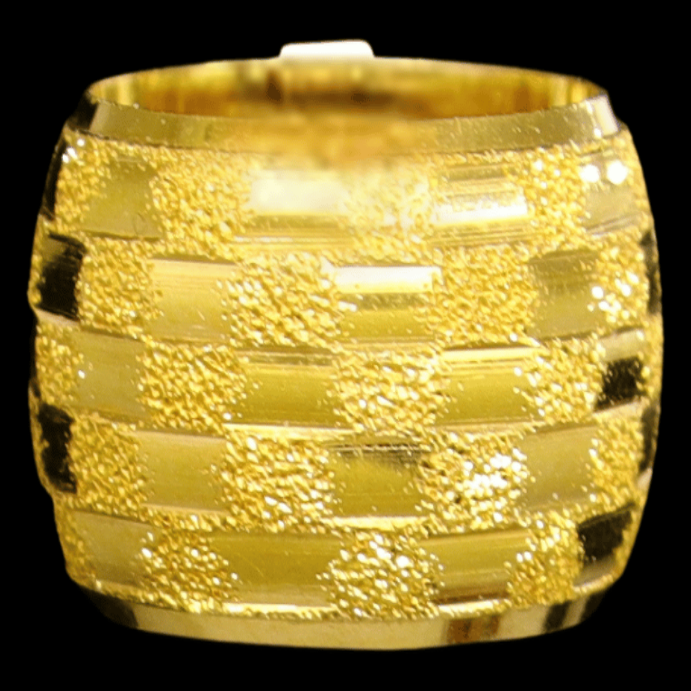 21K Gold Wedding Band Size 6.5 - SW30073