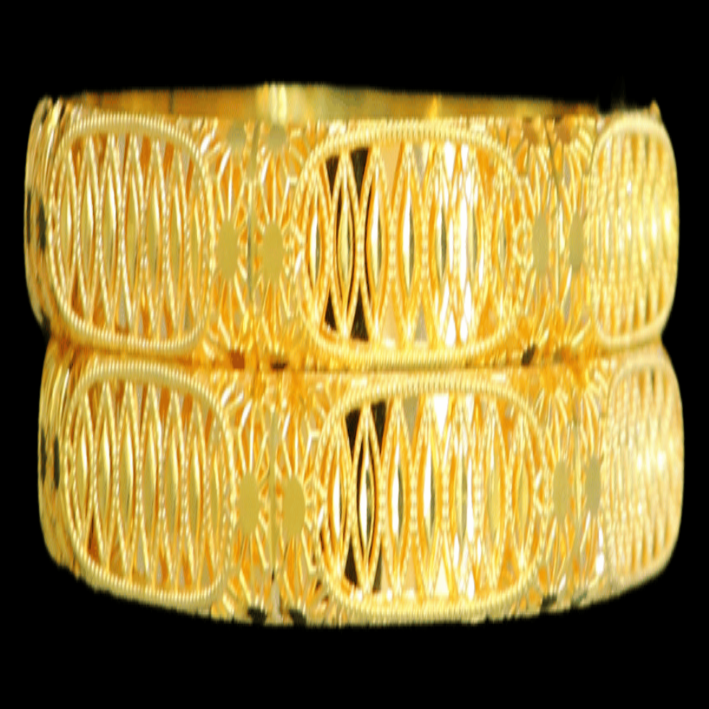 21K Gold Bangle Set, S (19) – SW31492