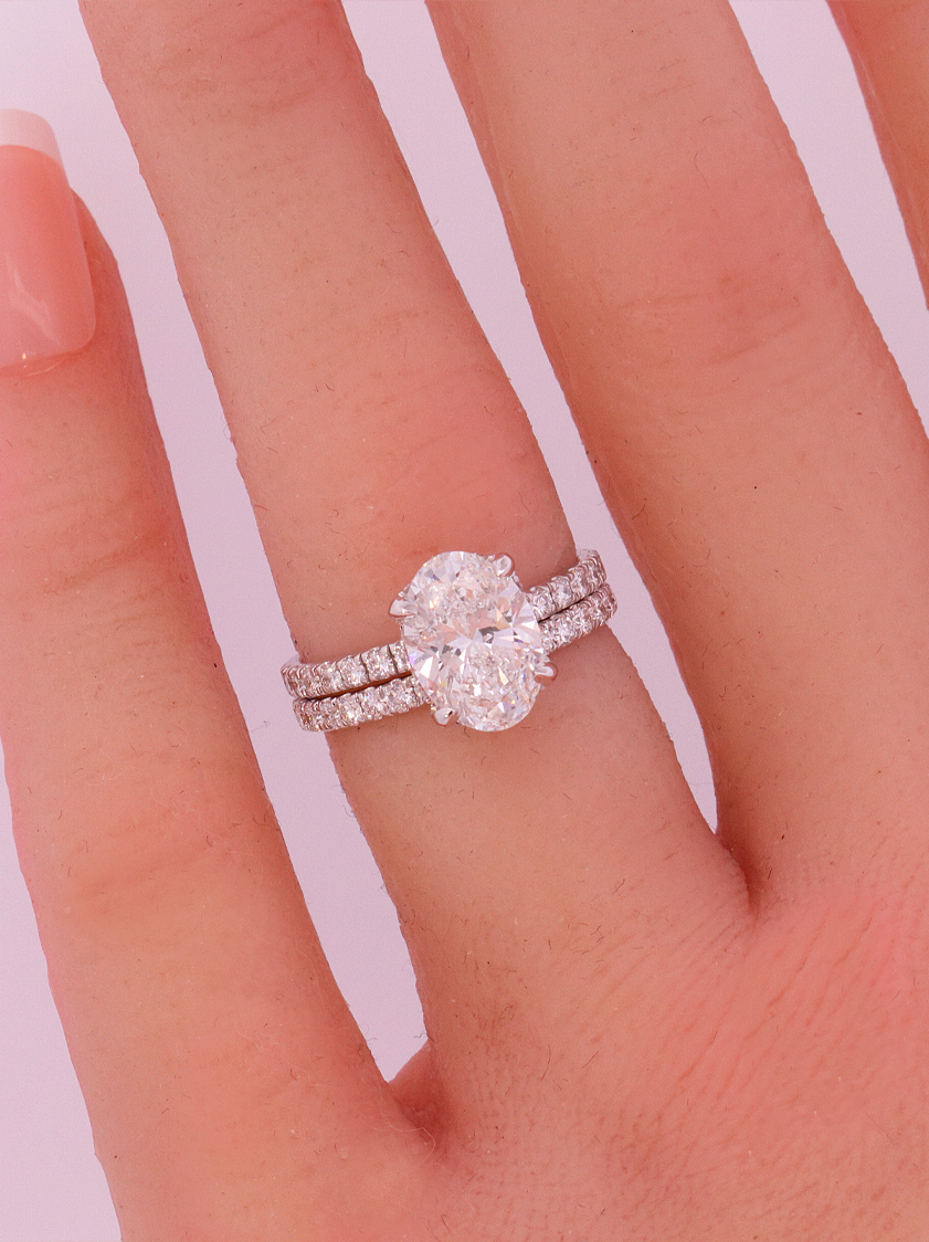 Lab-Diamond Bridal Set