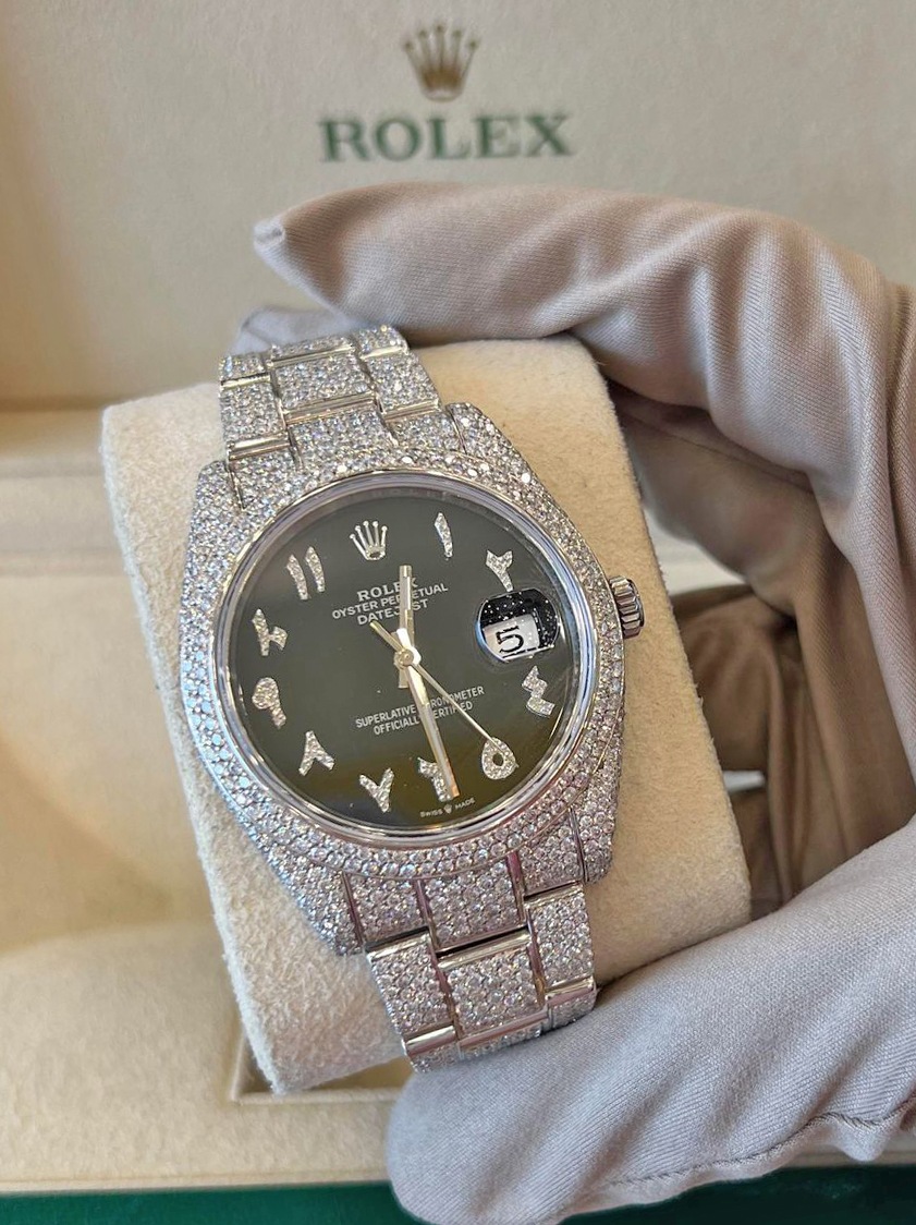 Iced Out 41mm Datejust