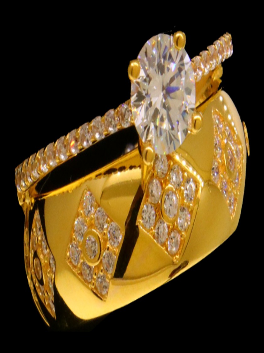 21K Gold Bridal Set