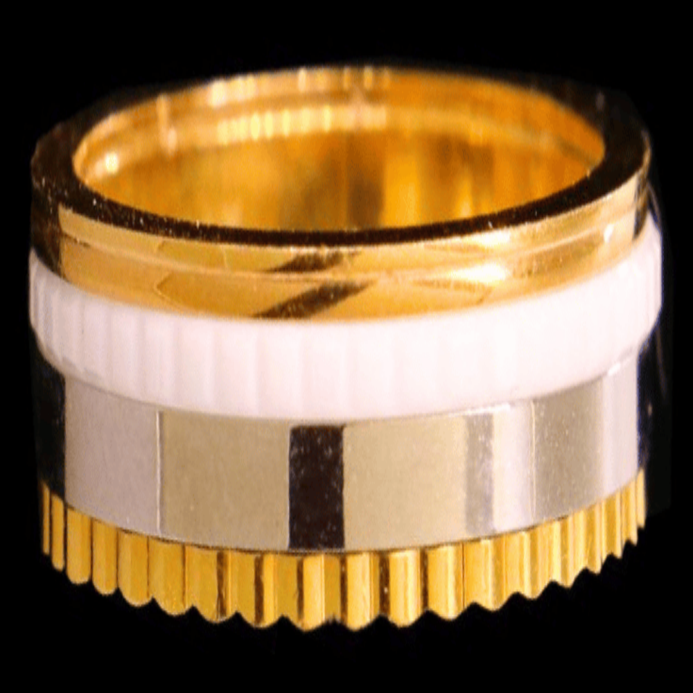 21K Gold Engagement Band Size 7 - SW19640