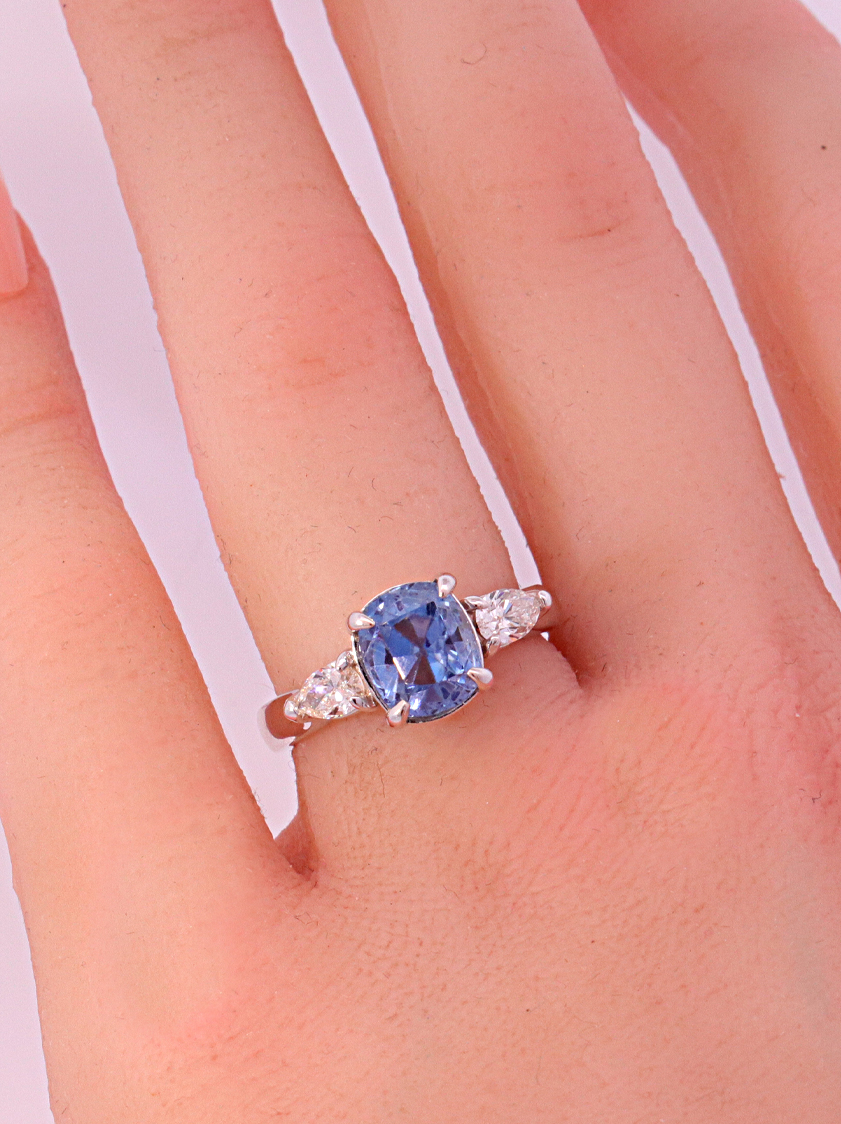 14K White Gold Diamond Ring – SW18775