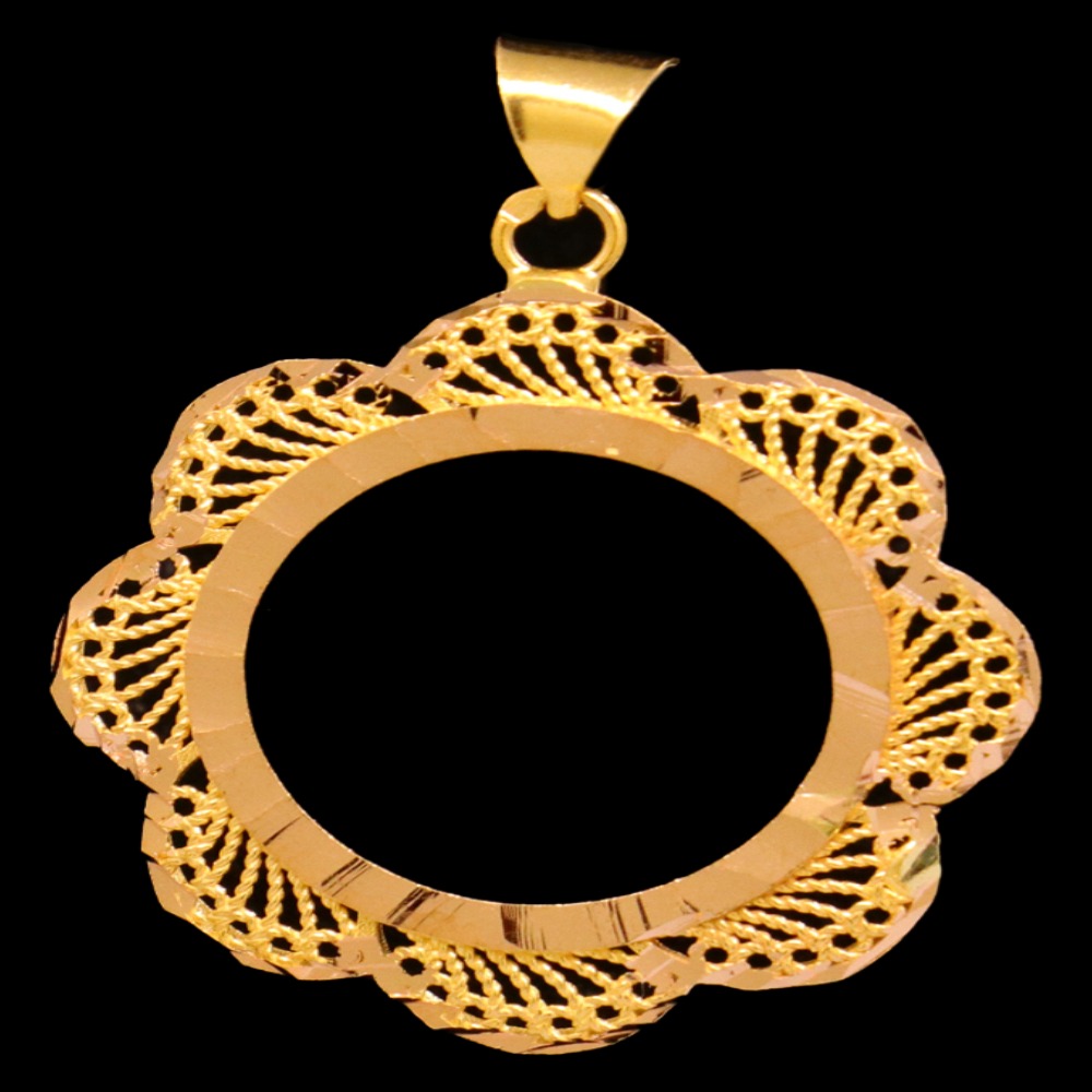 21K Gold Coin Frame