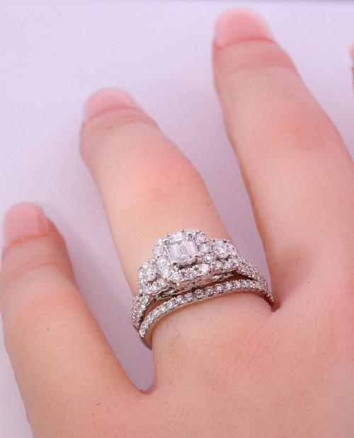 Diamond Bridal Set