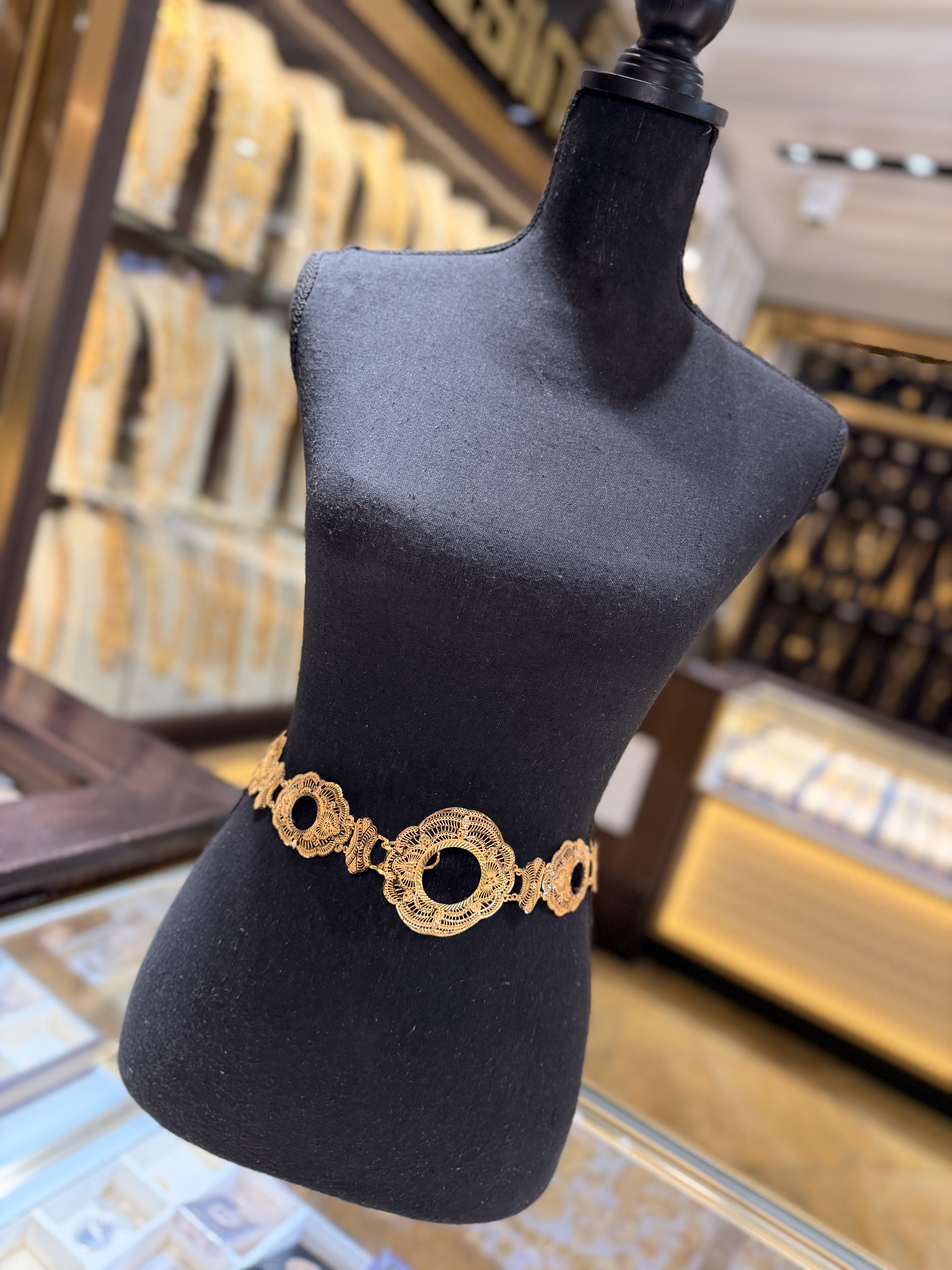 21K Gold Belt