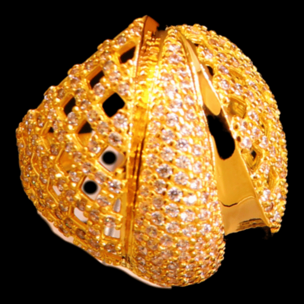21K Yellow Gold Ring – Size 10 1/2 – SW32642