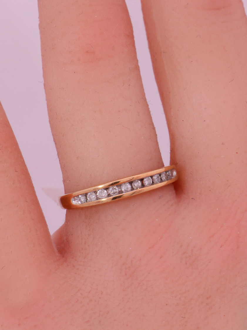 Diamond Wedding Band