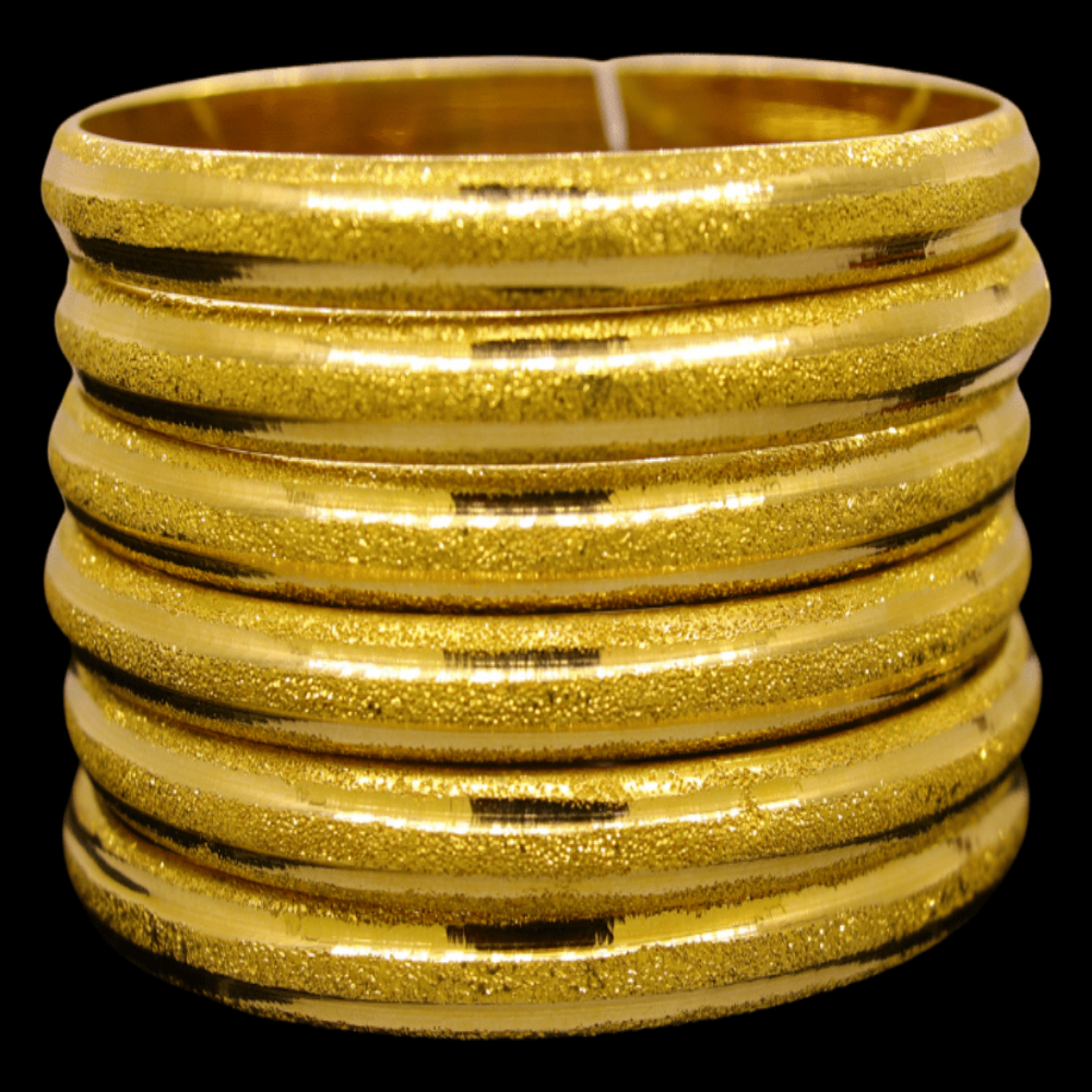 21K Gold Bangle Set (M) – SW30323
