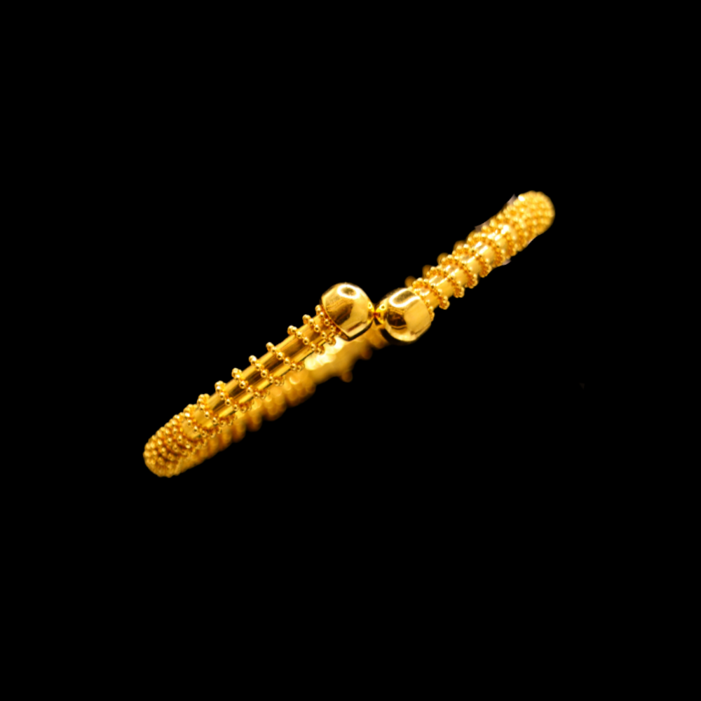 21K Gold Bangle Bracelet – SB27828 image 2 of 2