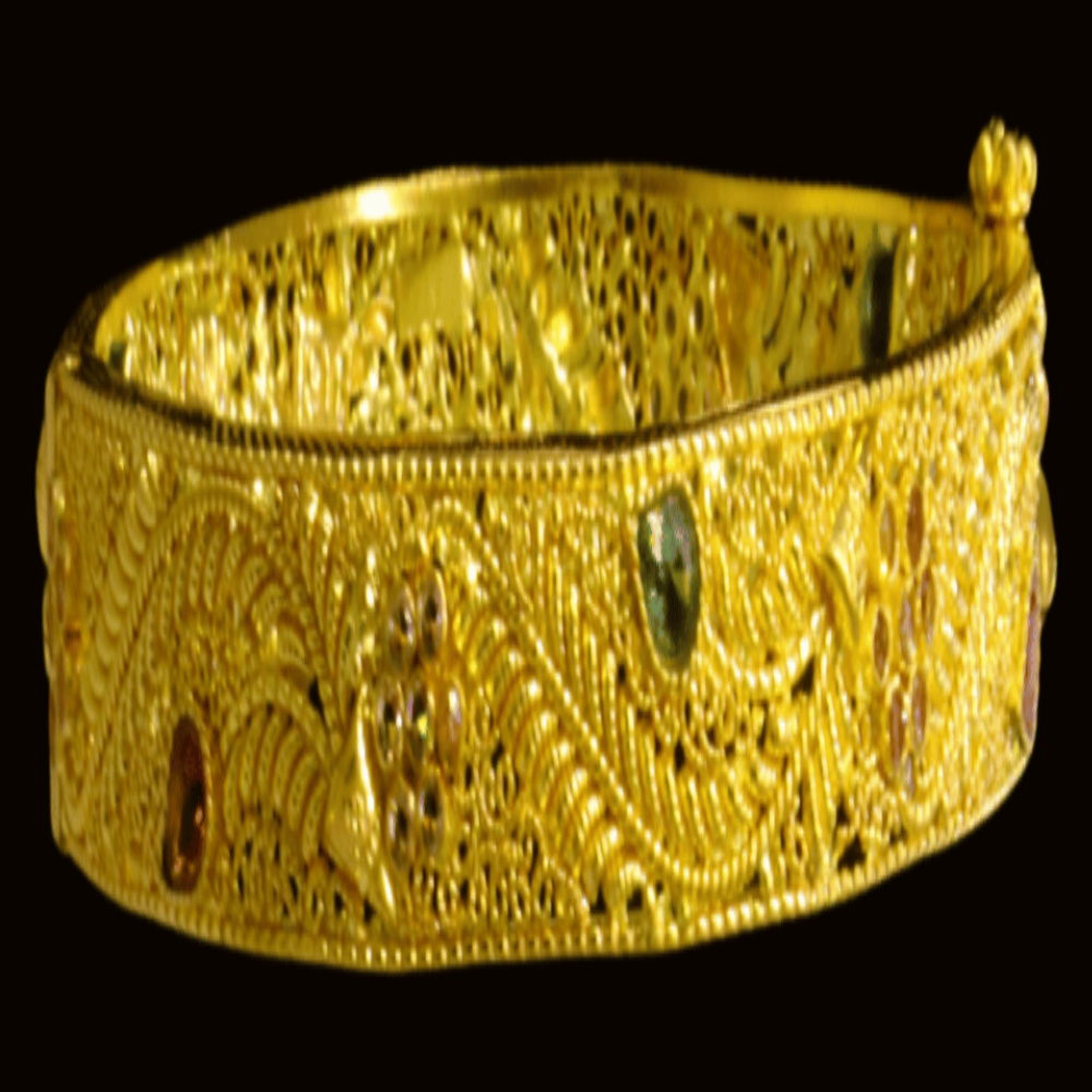 22K Gold Bangle Bracelet