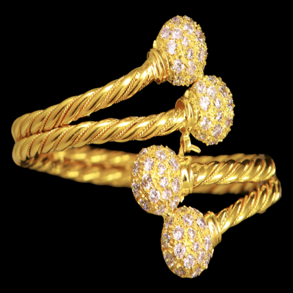 21K Bangle Bracelet