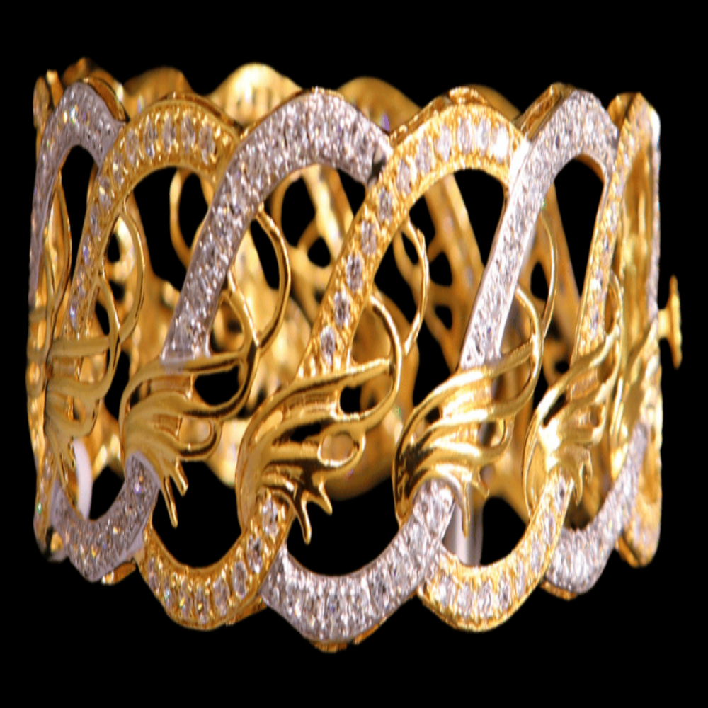 21K Bangle Bracelet