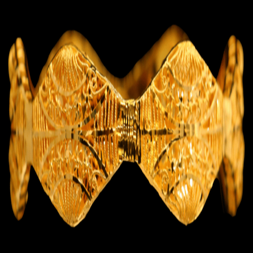 21K Gold Bangle Bracelet