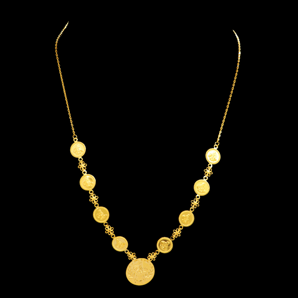 21K Short Gold Necklace – SW32685