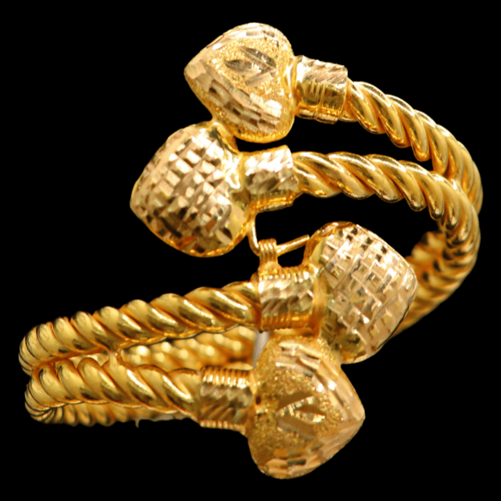 21K Bangle Bracelet