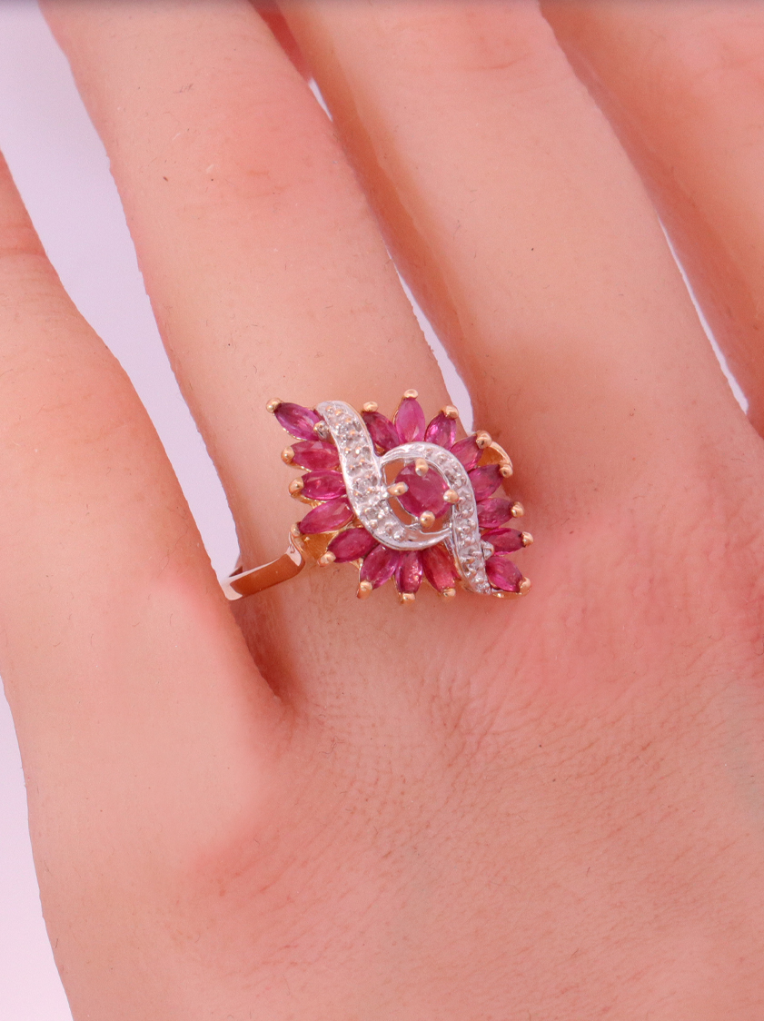10K Yellow Gold Diamond Ring – SW18567