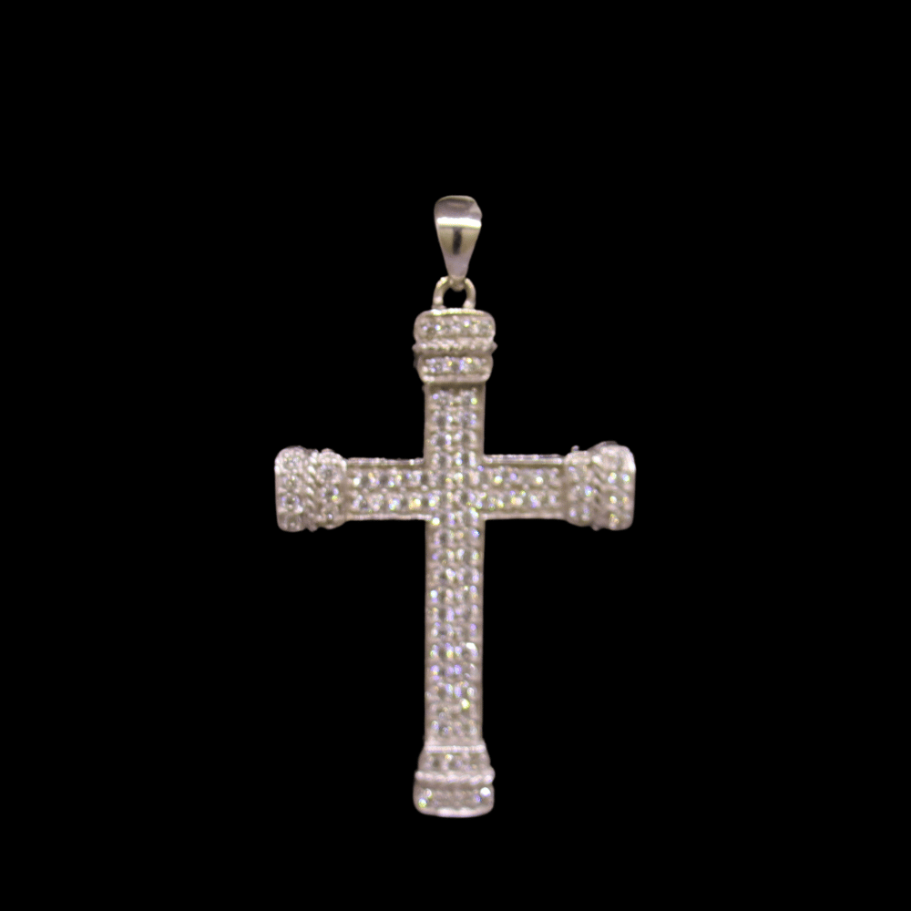 18K White Gold Pendant
