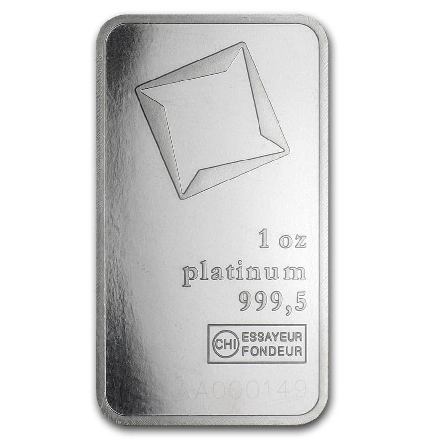 Valcambi 1 oz Platinum Bar – SW15349 image 4 of 5