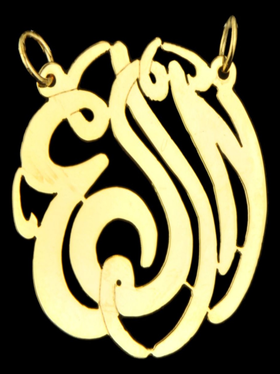 21K Personalized Nameplate Necklace – 1907