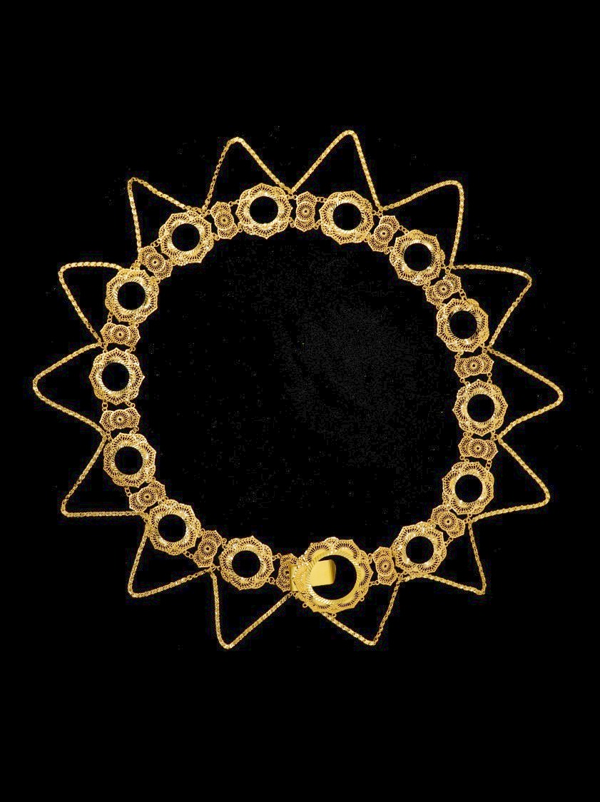 21K Gold Belt – 18114