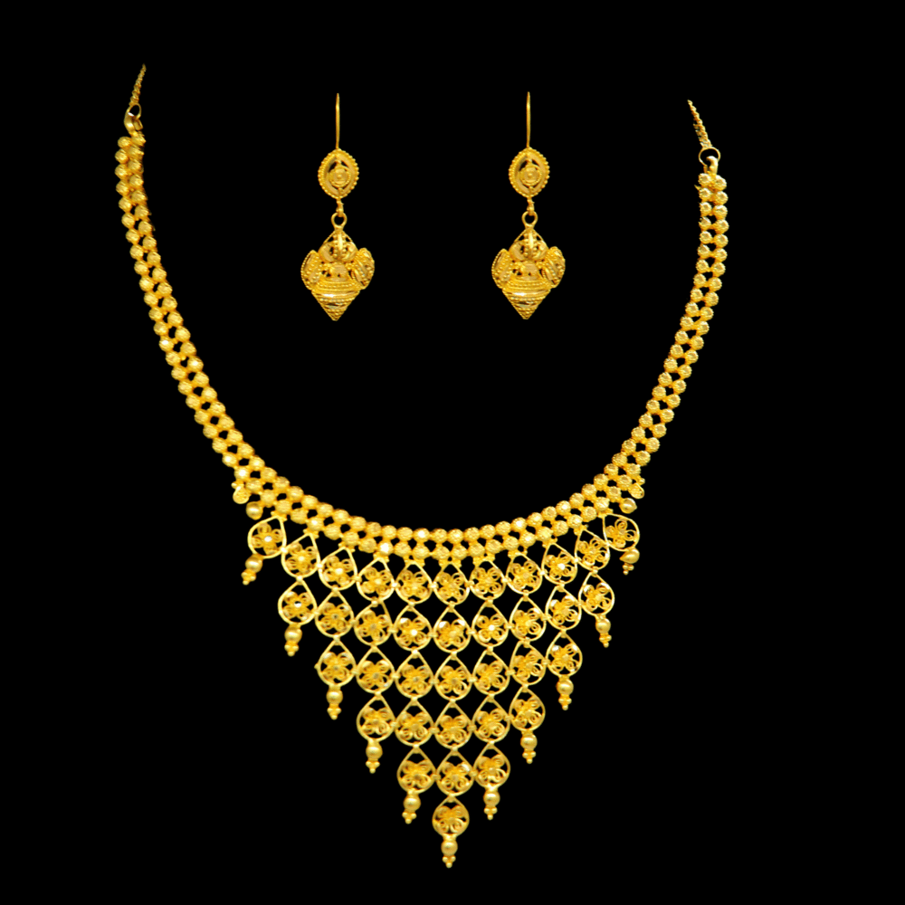 22K Short Necklace Set – SW32988