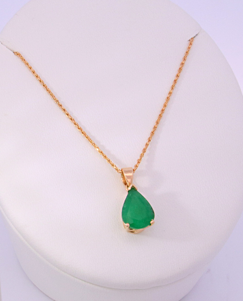 14K Yellow Gold Diamond Necklace – SW14206
