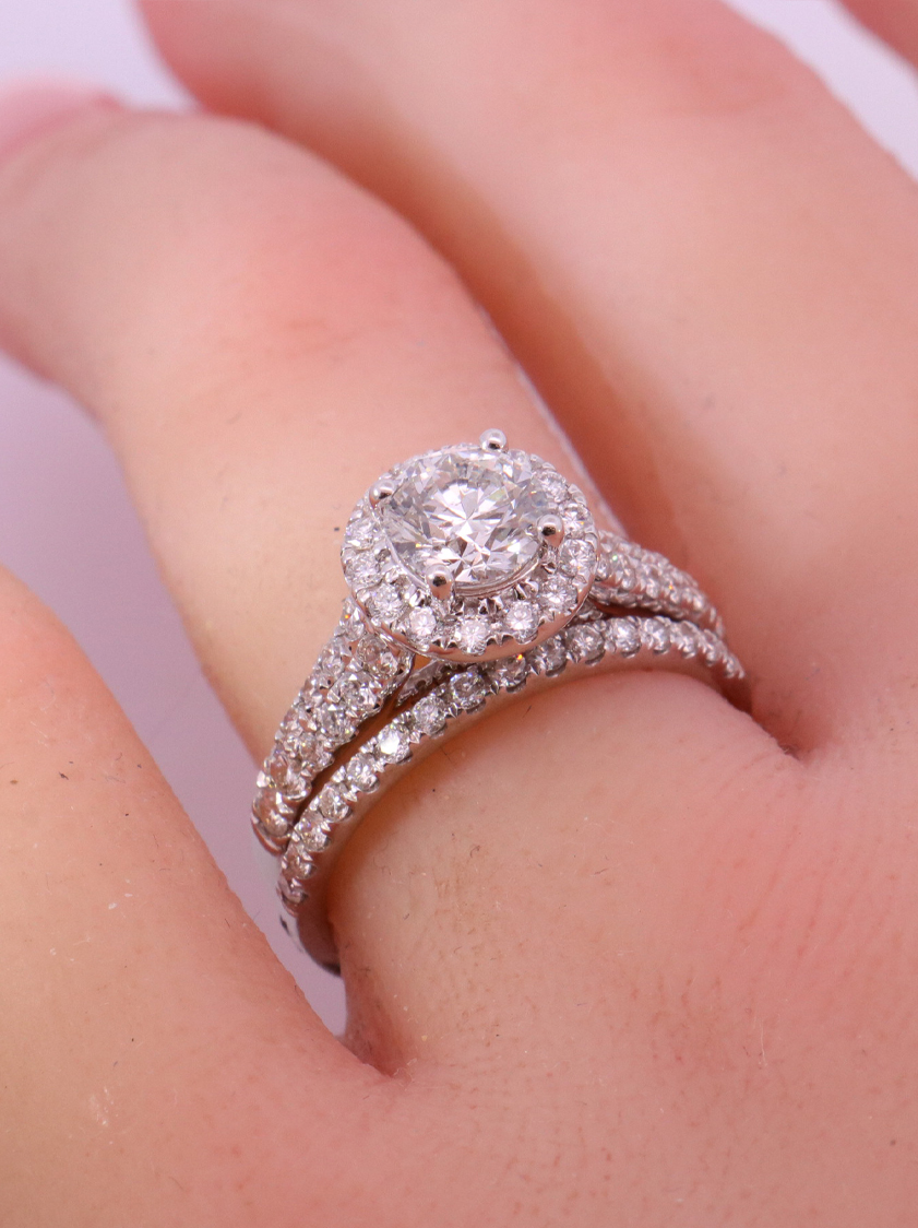 Diamond Bridal Set