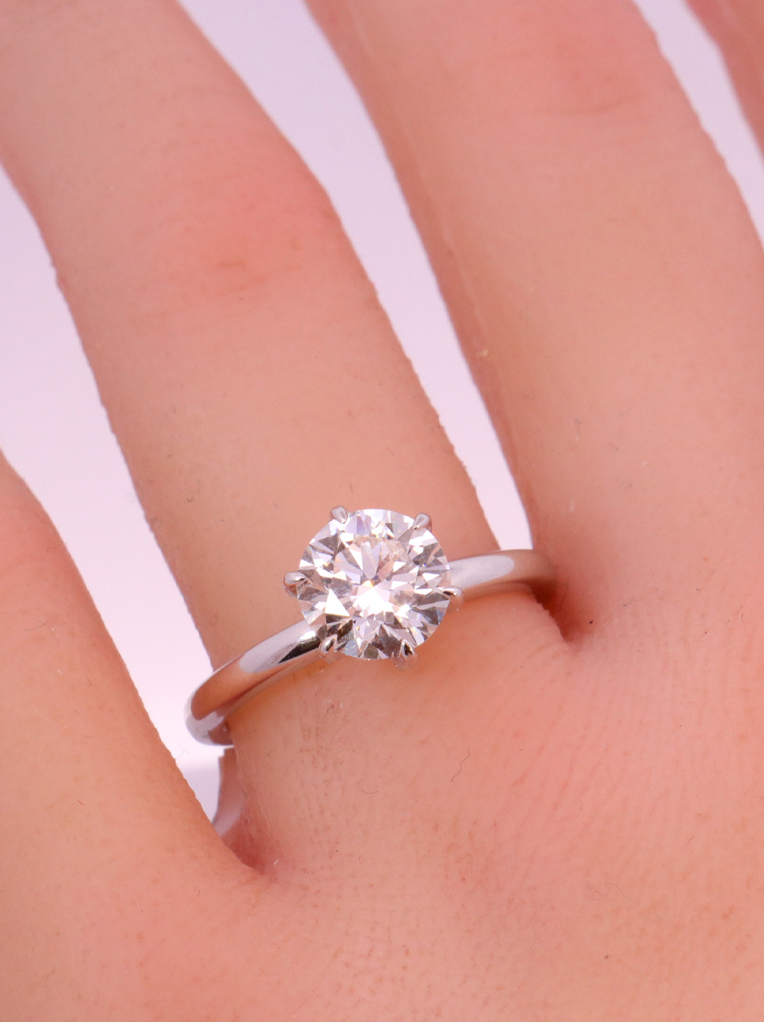 Lab-Grown Diamond Engagement Ring – SW13358 image 2 of 2