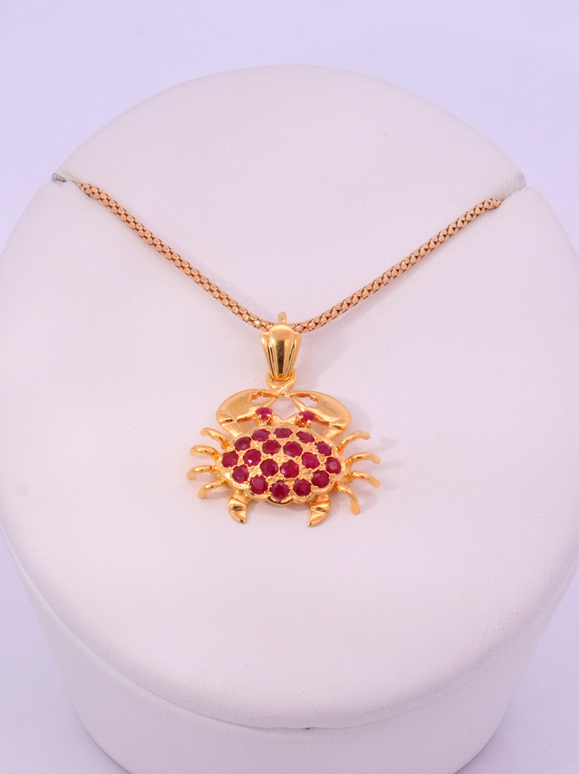 14K Yellow Gold Diamond Necklace – SW23076