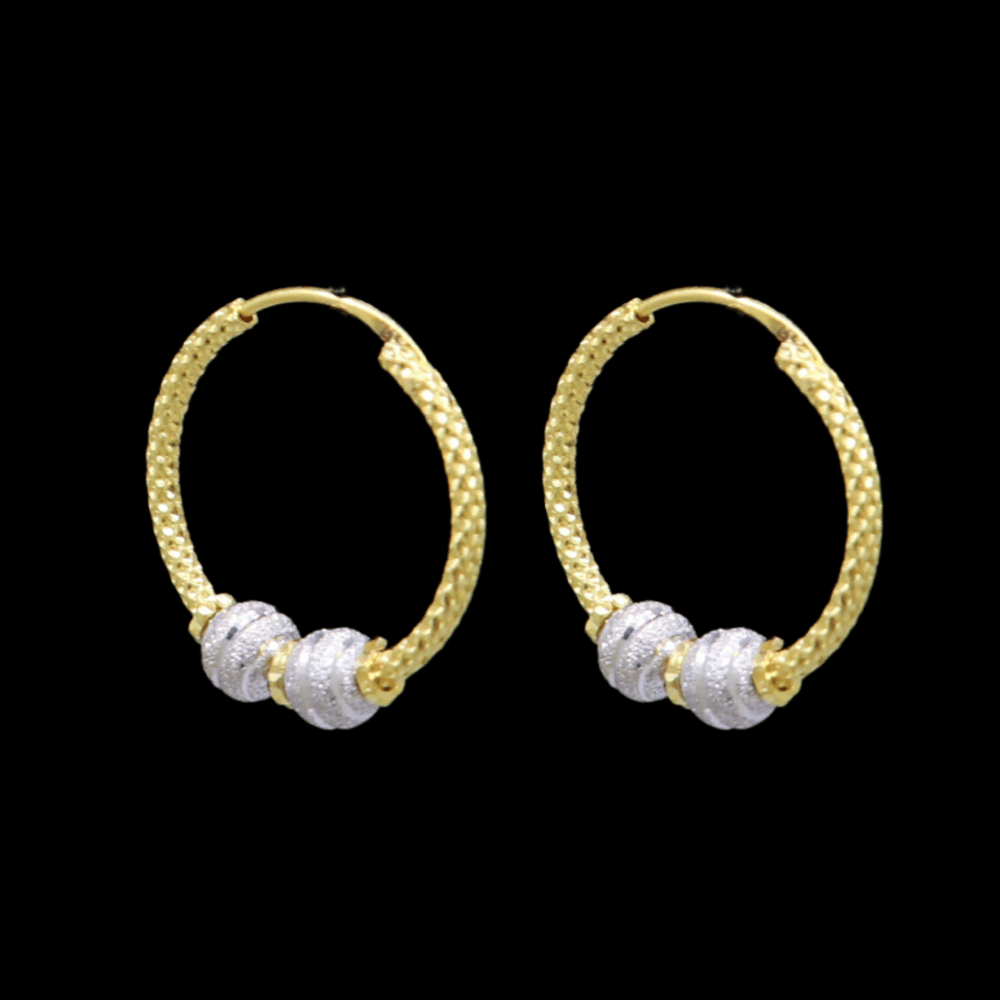 22K Gold Earrings - SW32153