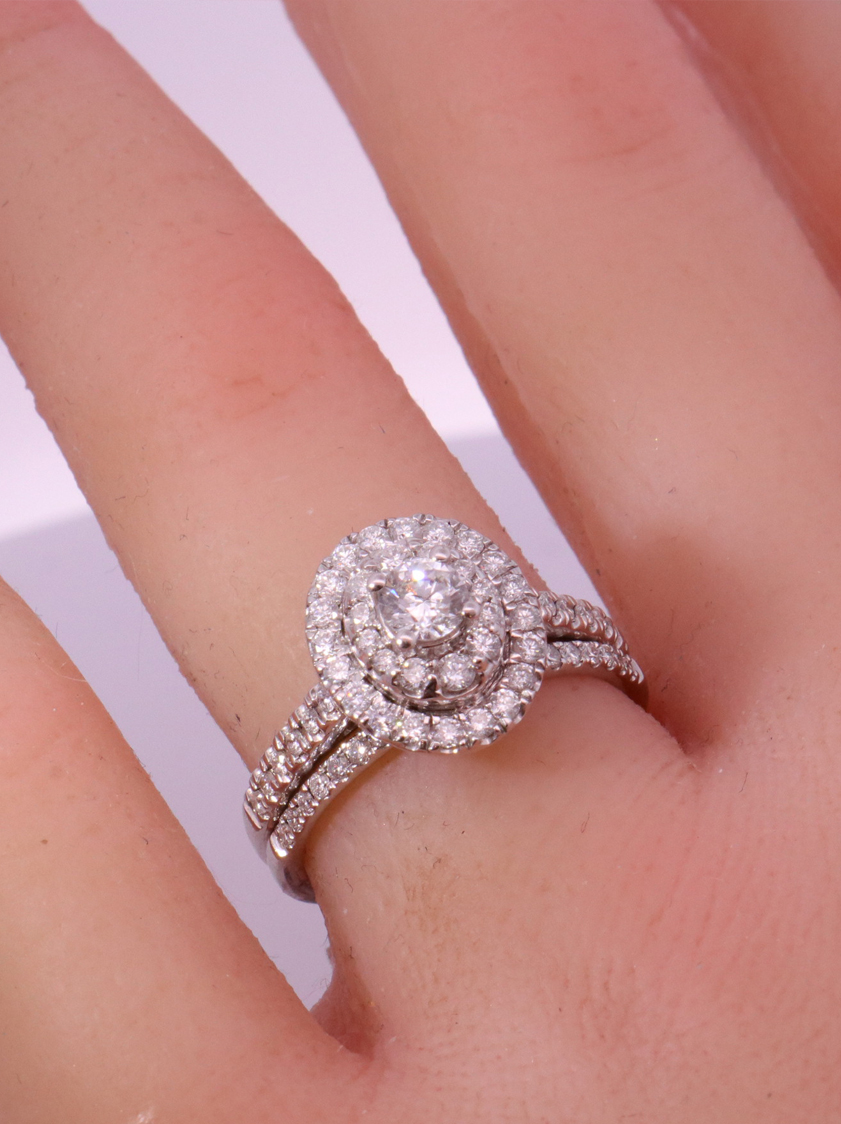 Diamond Bridal Set