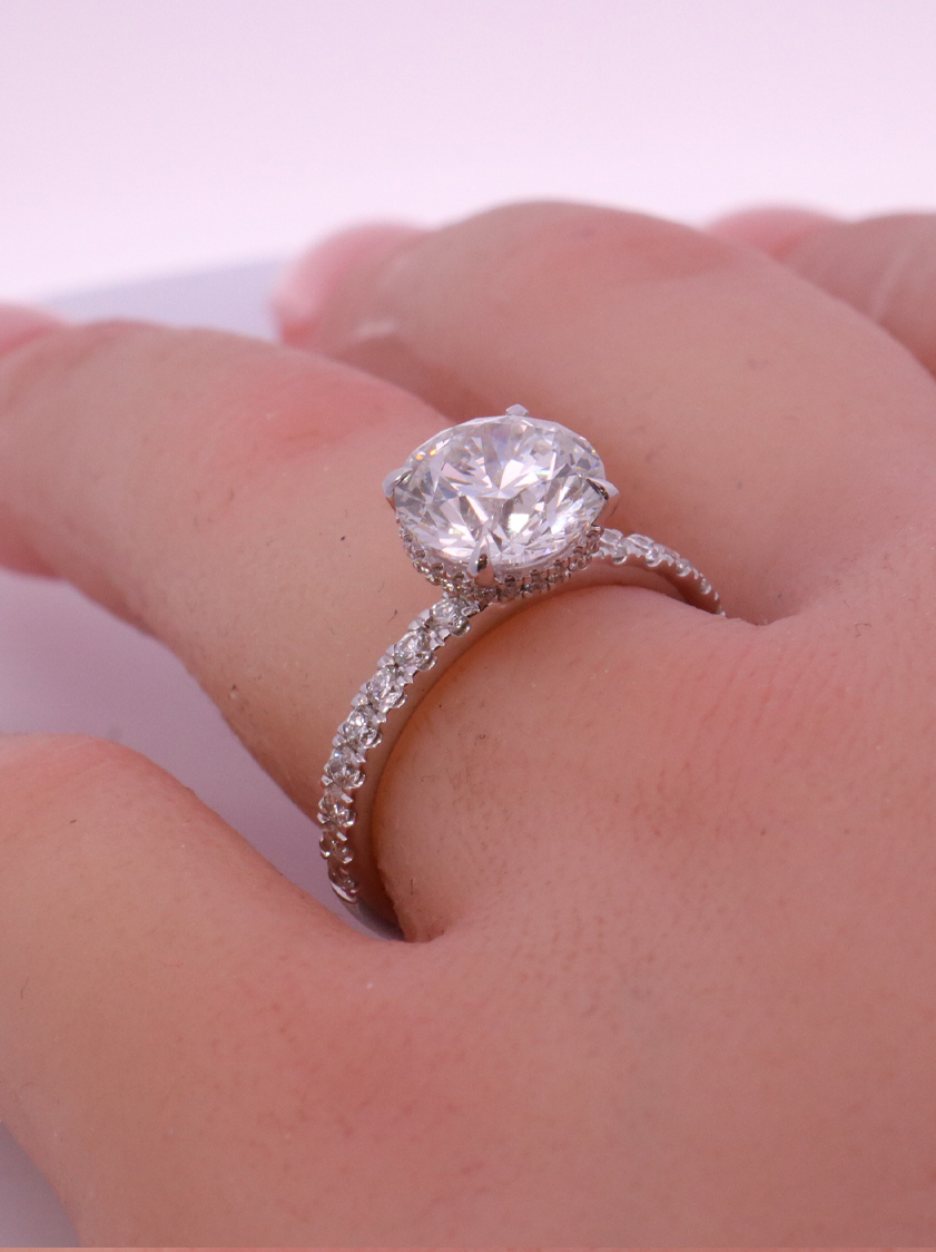 Lab-Grown Diamond Engagement Ring – SW13886