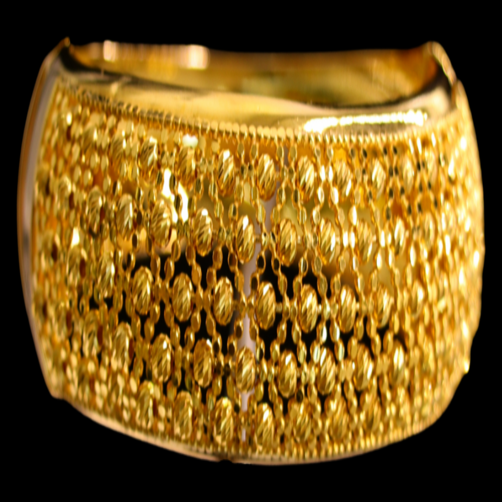 21K Gold Himo Bangle Bracelet