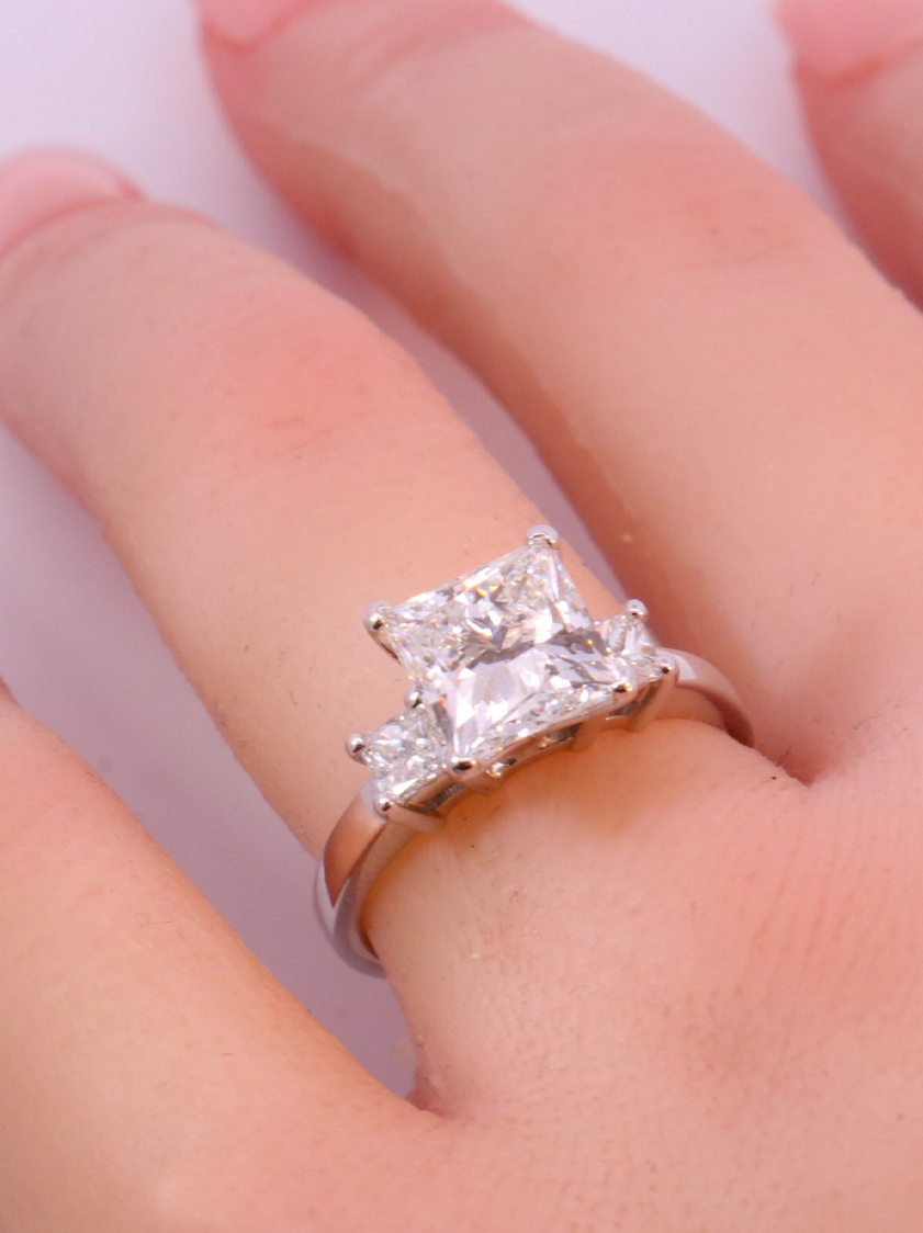 Lab-Grown Diamond Engagement Ring – SW13354