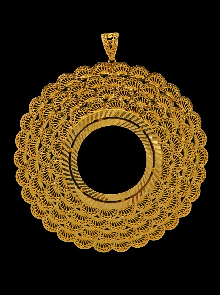 21K Gold Mokamas Frame