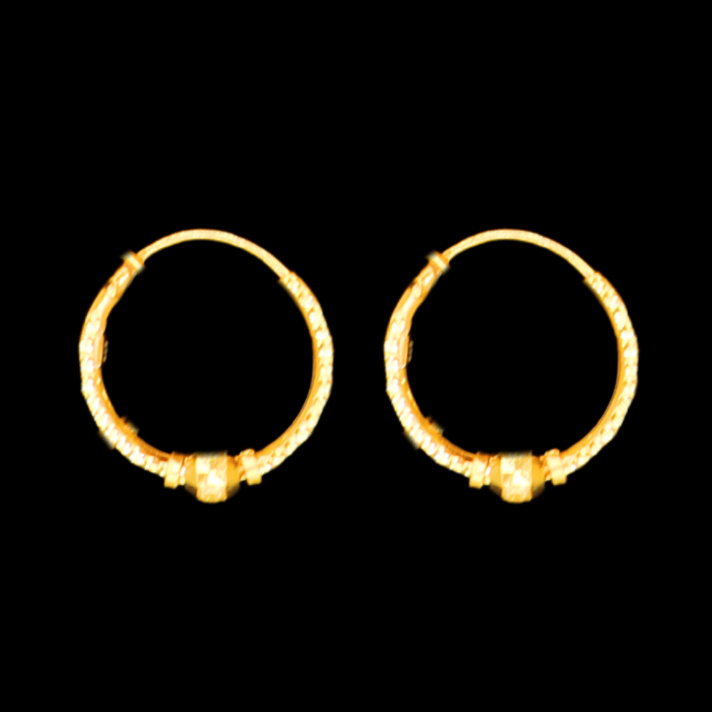 22K Gold Earrings – SW33490