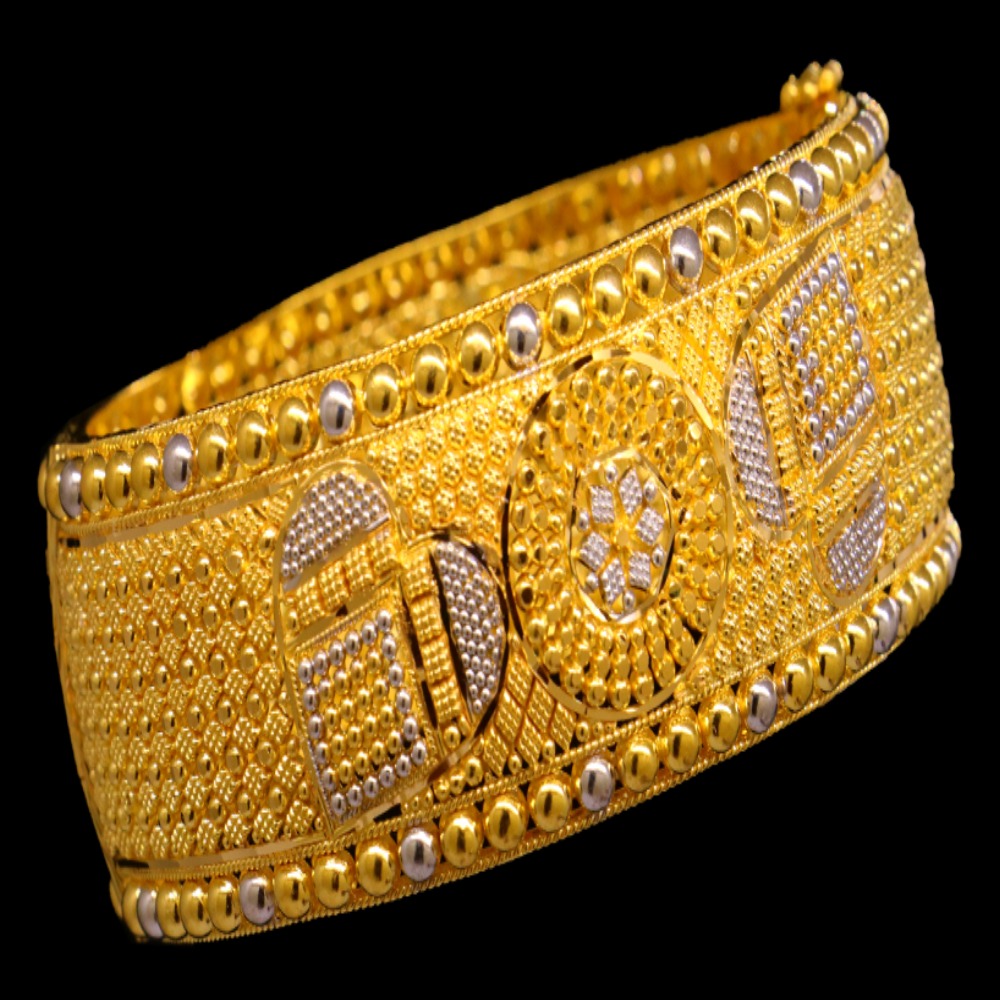 22K Gold Bangle Bracelet