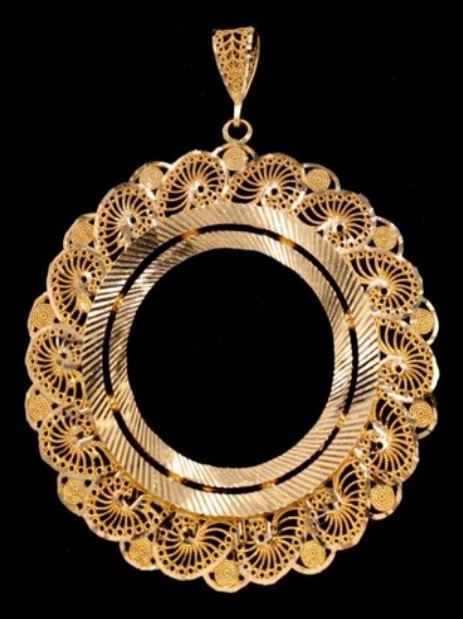 50 Peso Frame